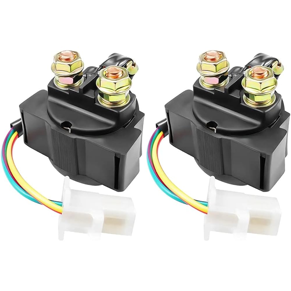 Starter Relay Cell Relay Motorcycle Starter Solenoid Relay Yamaha Virago XV500 83-84 XV535 1987-2000 XV750 XV920 81-83 XV1100 89-99 XVZ1200 1983-1985