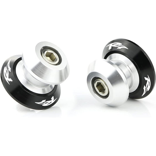 Stand Screw Slider Suitable for Yamaha YZF-R7 YZFR7 YZF R7 2021-2022 M6 Rear Rocker Arm Spool Slider Screw Motorcycle Accessories Bracket Spool Screw Bolt (Color: Silver)
