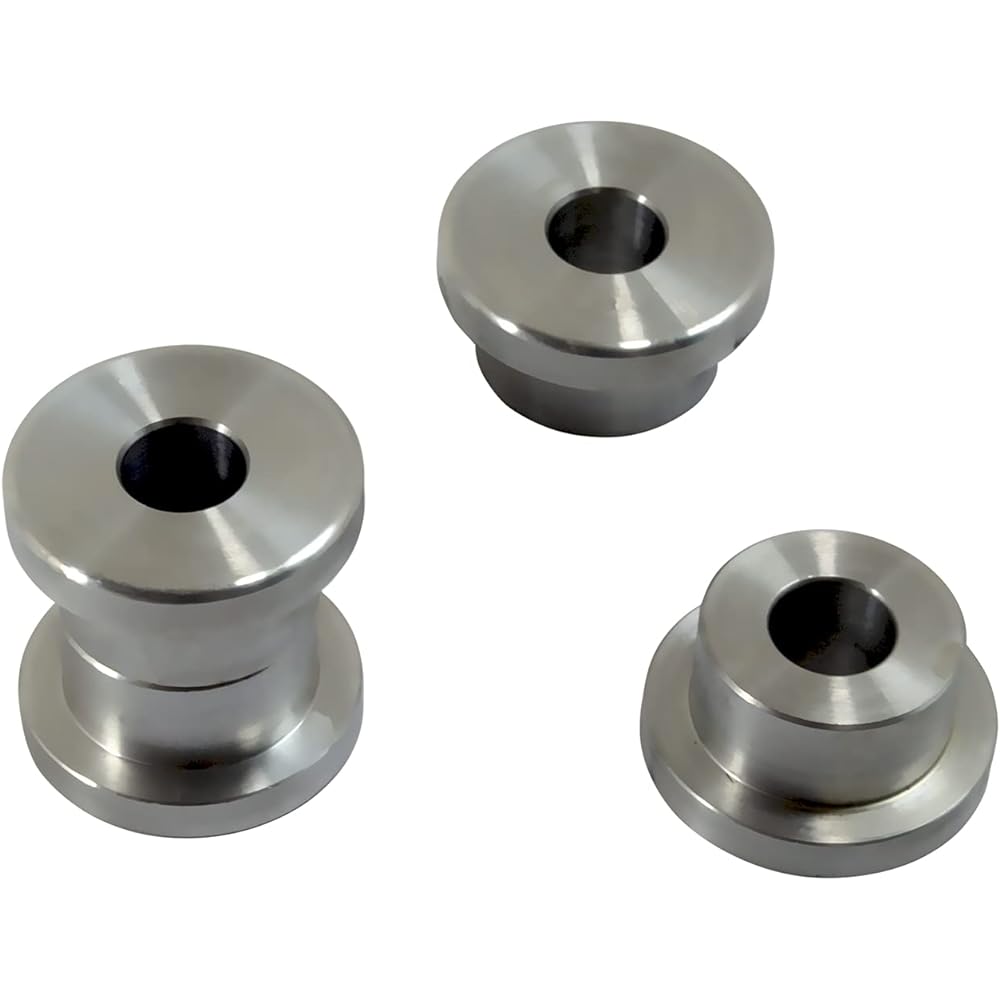 CNC Solid Billet Handlebar Riser Bushing Compatible with Harley Softail Dyna Sportster 1984-2016