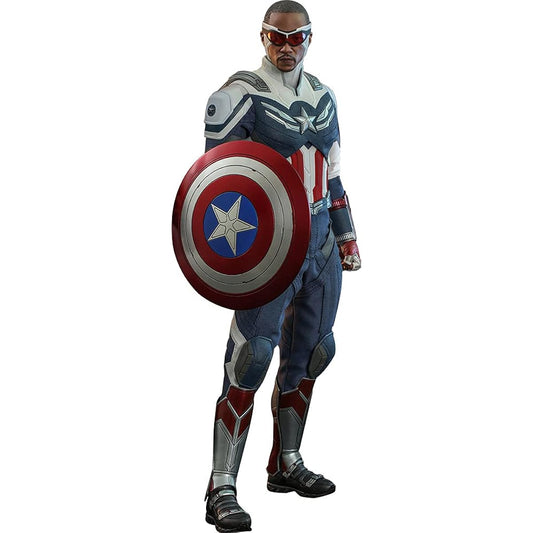 TV Masterpiece Falcon & Winter Soldier Captain America 1/6 Scale Figure Blue