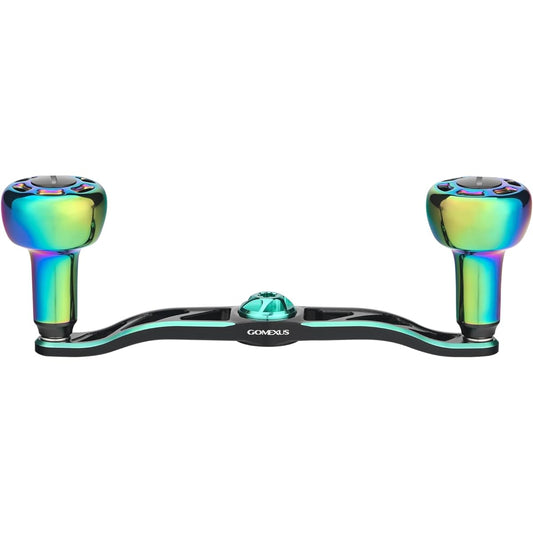 Gomexus Handle T30 Knob Handle 120mm Reel Handle (Compatible with Daiwa and Abu (8 x 5mm), Turquoise)