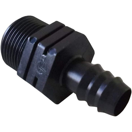 Agri Kaihatsu Hose Fitting Start Connector 16A*3/4" Plastic 100 Pack