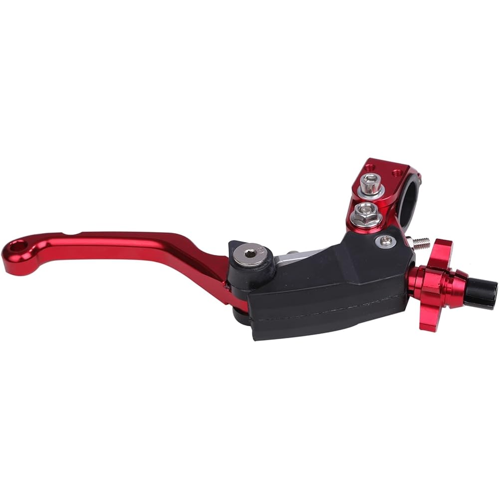 Ultralight Clutch Lever Pivot Perch YZ125 YZ250 XR250 SL230 WR250 Sero 250 CRF125 CRF150 CRF250L CRF250RALLY CRM250 etc. General Purpose External Product (Red)