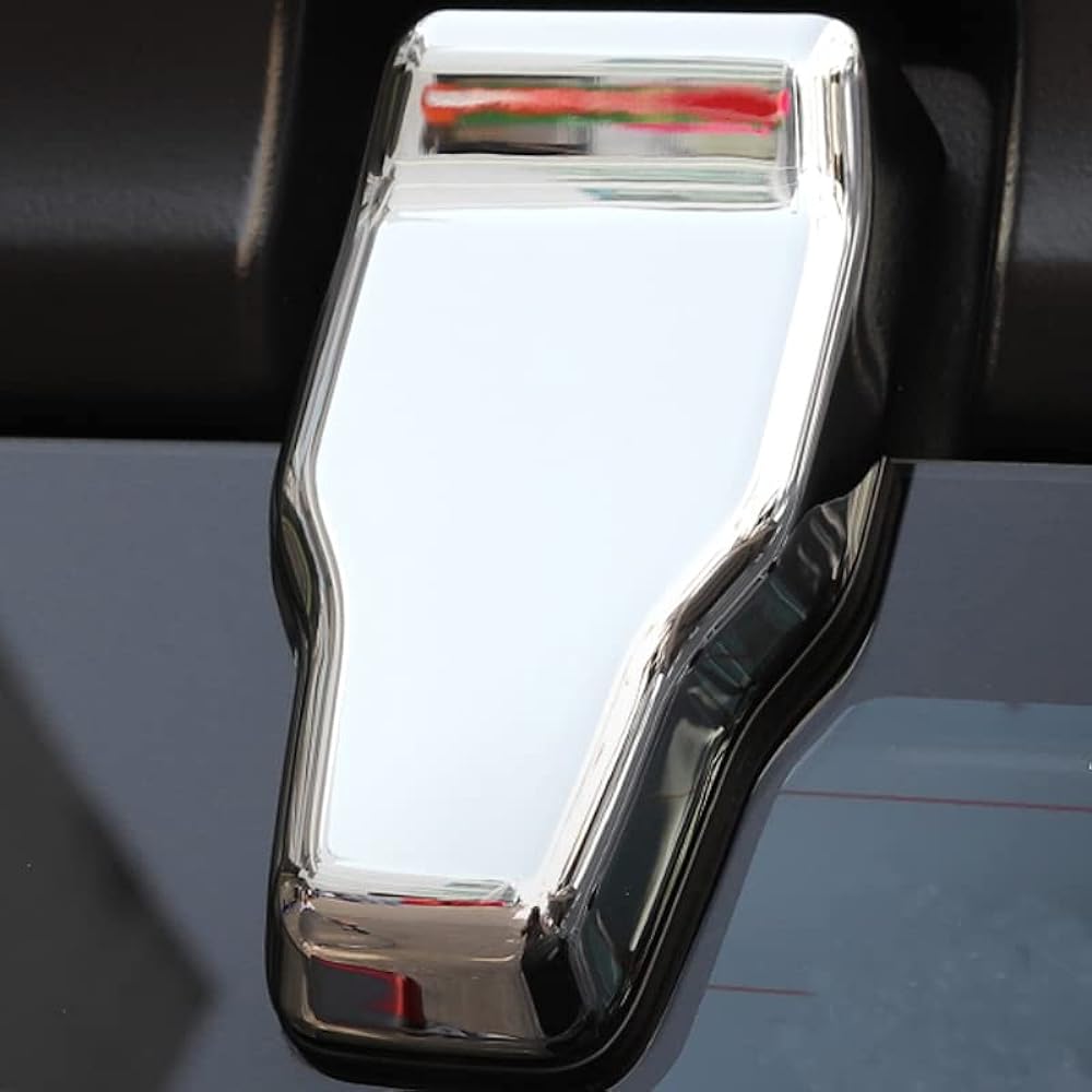 BORUIEN Reartail Window Hinge & Learrain Wipelodel Decorated Cabat Rim REAR Window Hinge & Nozzle Decor Silver Boruien