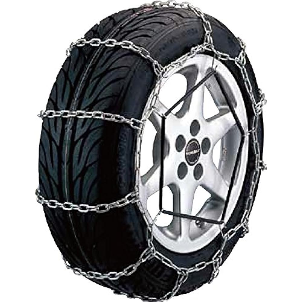 FEC Metal Tire Chain [Yukidoraku α2] Alloy Steel Ladder Type YA203