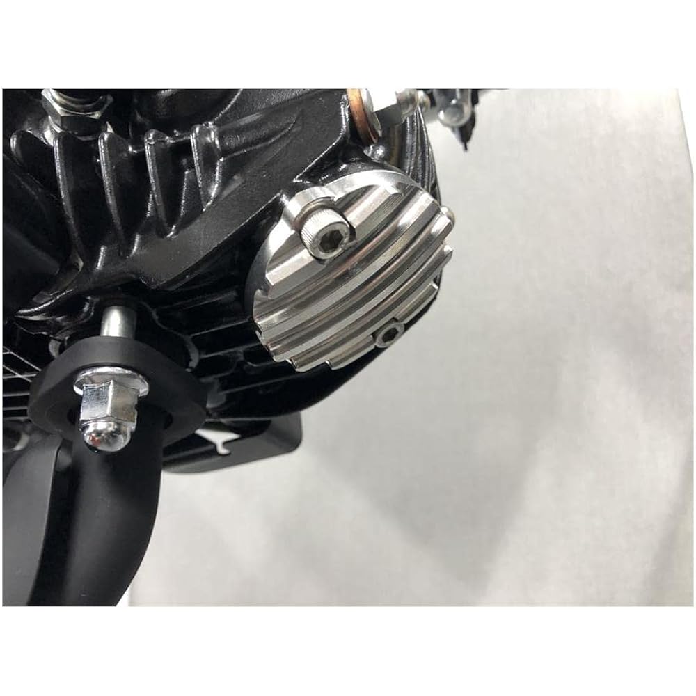 G-Craft Billet Tappet Cover (Exhaust Side) GROM (JC92) Monkey 125 (JB03) 32411 Silver