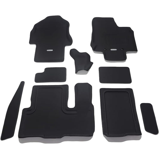 Clazzio Floor Mat 3D Type Set for 1 Tanto / Tanto Custom / Chiffon / Chiffon Custom LA650S R1(2019)/7~ NEW Rubber Type Black ED-6517 [5EEDB6517K]