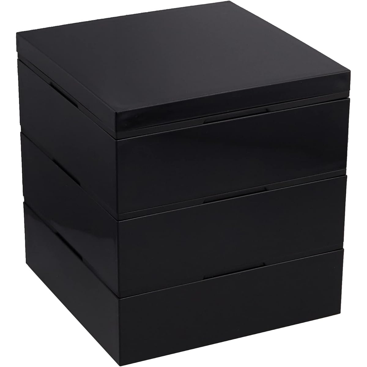 Tatsumiya 3-tier heavy Kurouchi vermilion Kurouchi vermilion 18.0 square 54909