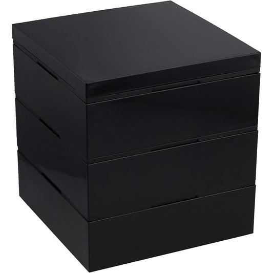 Tatsumiya 3-tier heavy Kurouchi vermilion Kurouchi vermilion 18.0 square 54909