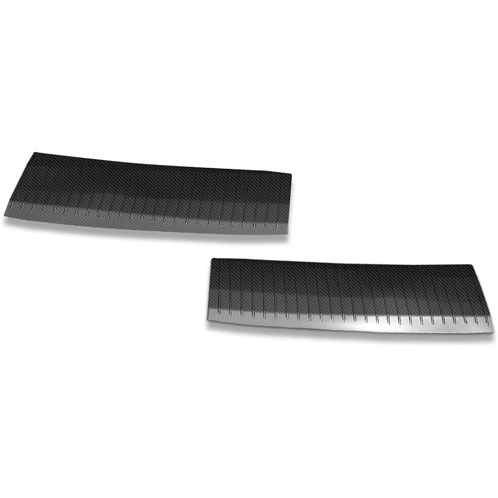 YOURS: Luggage Guard Garnish for X-Trail [2PCS] Carbon Pattern Luggage Guard Garnish Exclusive Design Easy Installation NISSAN Nissan X-TRAIL T33 Custom Parts Accessories Dress Up y409-009 [2] S