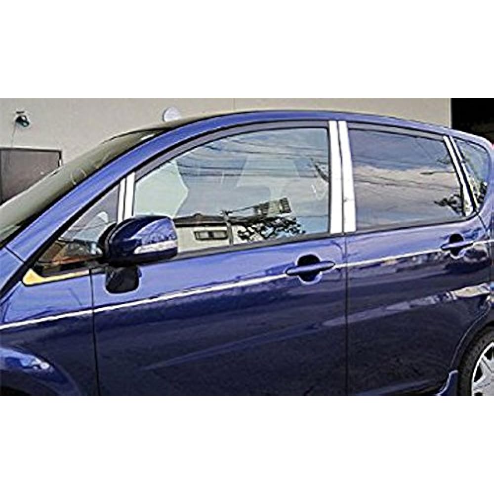 BRIGHTZ Move L175S L185S Super Mirror Plated Pillar Panel 16PC No Visor [PIL-SIL-355] L L175 L185 175 185 Move 1342