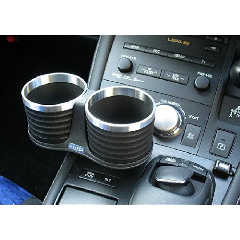 ALCABO Drink Holder Black Cup Lexus CT ZWA10 Right/Left Handle AL-T105B