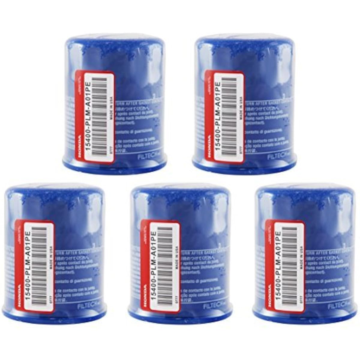 Honda 15400-PLM-A02PE Oil Filter (5 packs)