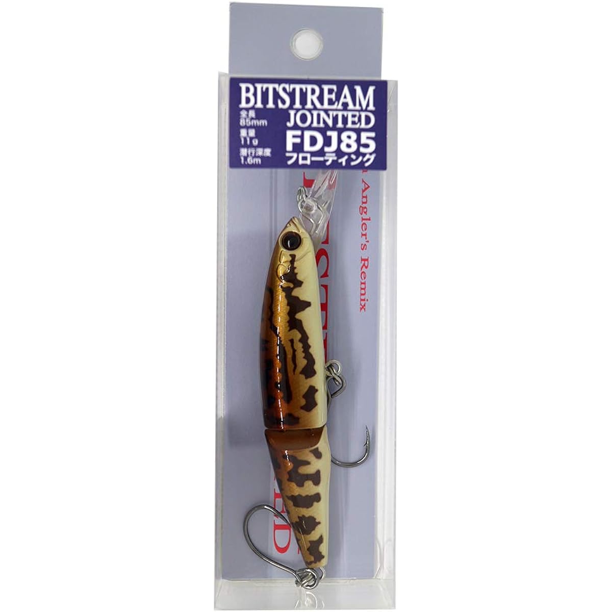 TackleHouse Minnow Bitstream Jointed 85mm 11g Floating FDJ85 Lure