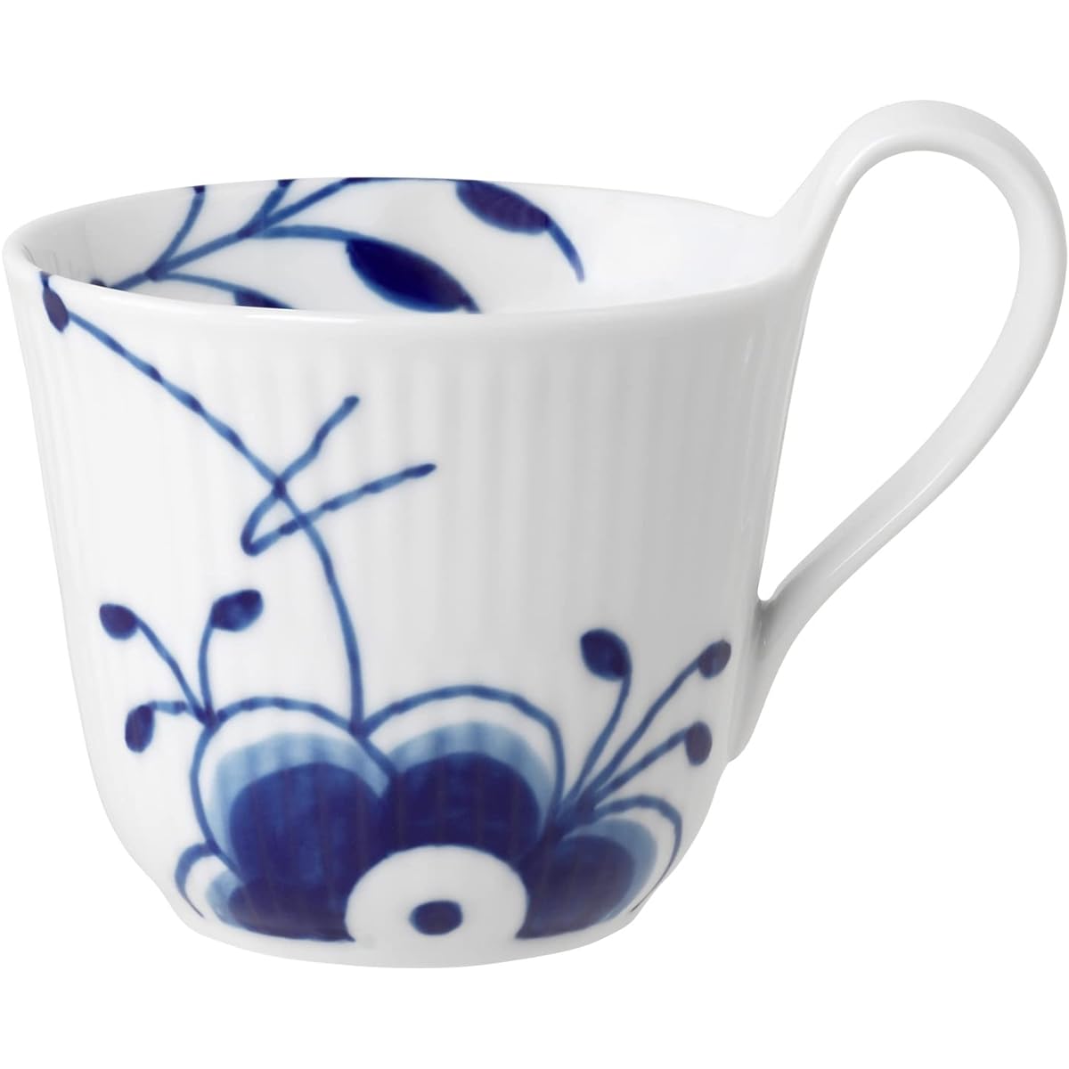 [Regular Imported Product] ROYAL COPENHAGEN Blue Fluted Mega High Handle Mug 240ml Wedding Gift 1062482
