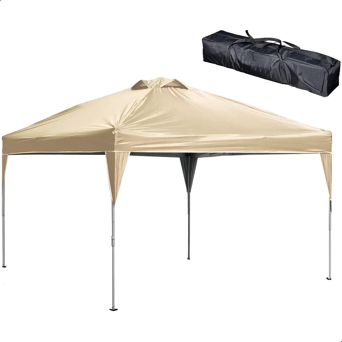 ENDLESS BASE Tarp Tent 2m x 2m One-touch [Easy to assemble! 】Air ventilation UV protection water resistant storage case 19000026(81176)