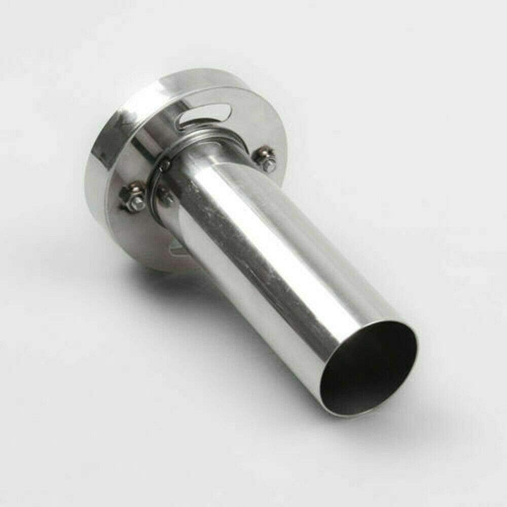 3.5/4/4.5 inch exhaust muffler adjustable round exhaust pipe chip silencer removal