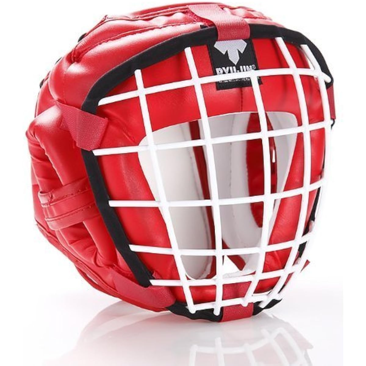 Head guard wire mesh DX red