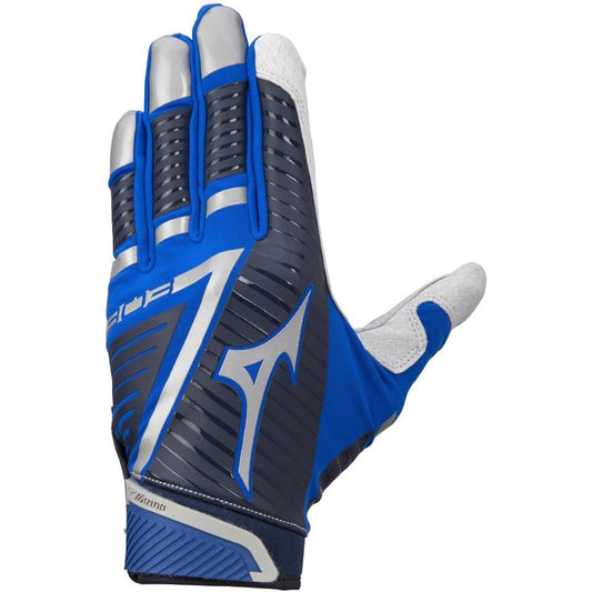 Mizuno Batting Gloves B303 20SS Limited For Both Hands 1EJEA06727 (Blue x Silver/S/Men's)
