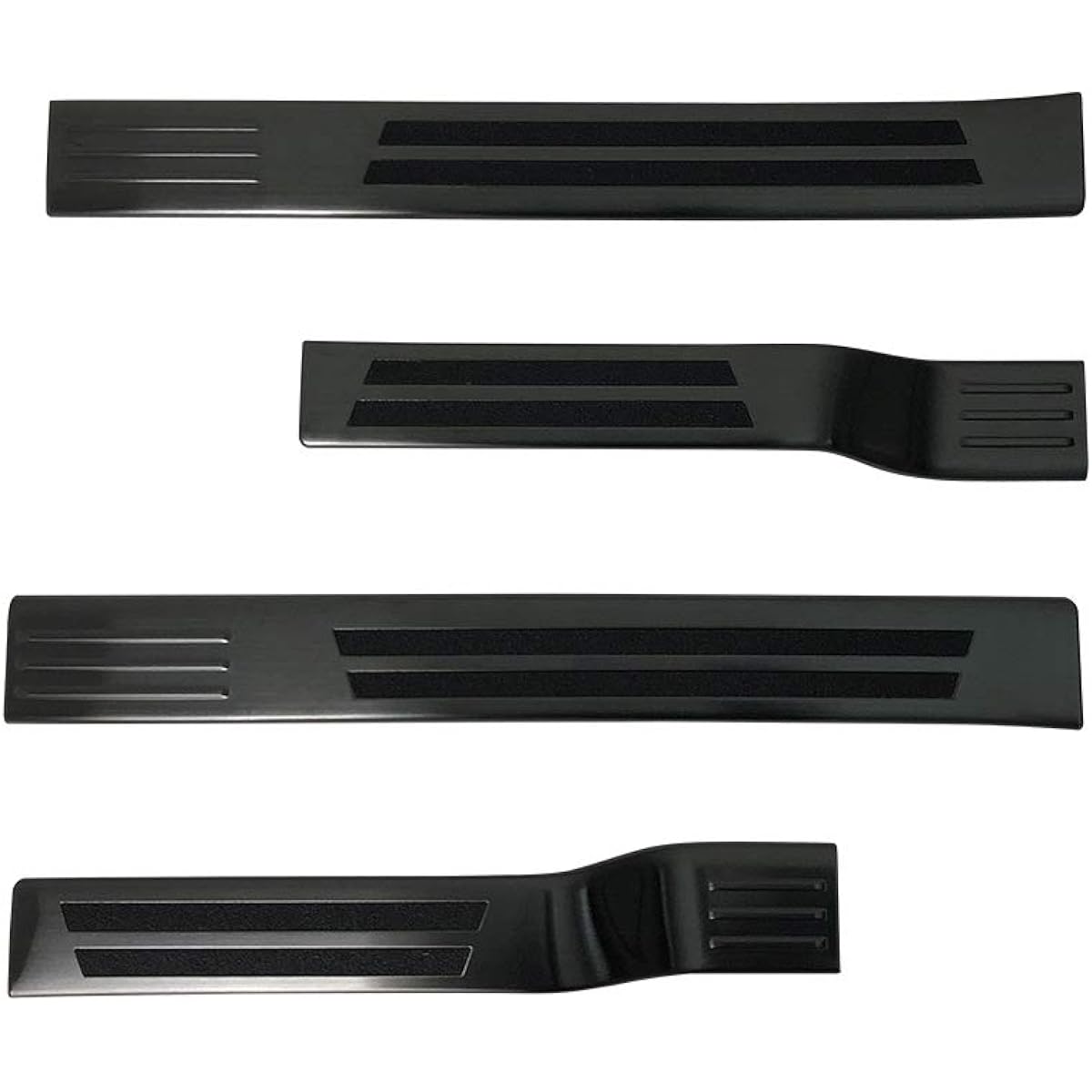 Samurai Produce Mazda MX-30 Scuff Plate Side Step Inside Front Rear Set 4P Black Hairline