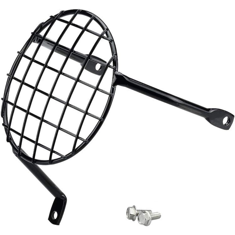 Kijima Motorcycle Bike Parts Headlight Stone Guard Black Cross Cub 50/110 (AA06/JA45) 2018~HONDA 205-5122