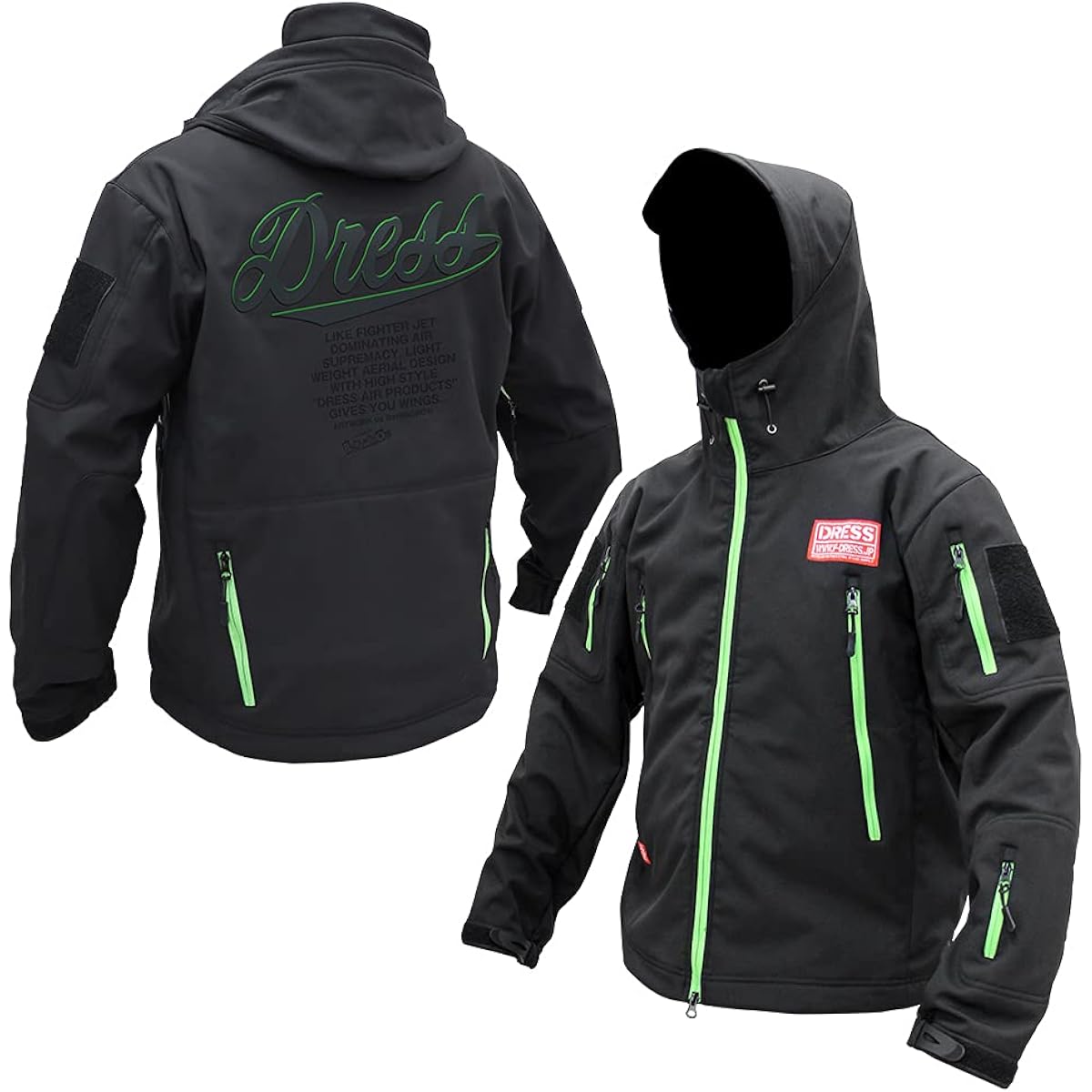 [DRESS] "2021" Tactical Jacket Windproof Cold Protection Heat Retention Lightweight Breathable Fishing Camping Outdoor Fishing Apparel Simple Lightweight Outerwear Fishing Jacket