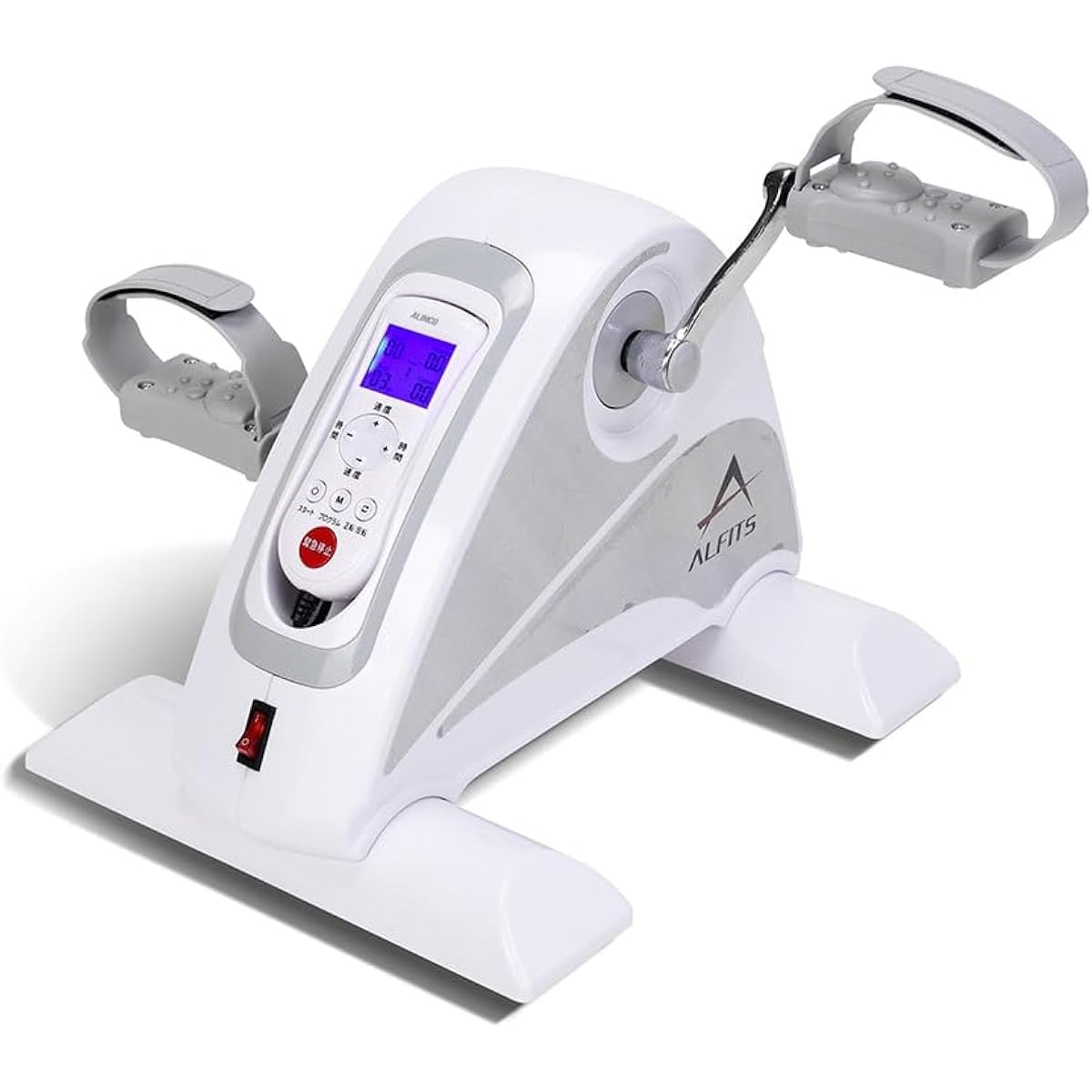 ALINCO Fitness Bike, Electric Easy Move Cycle, AFB3016, Electric Rotation Method, 12 Speed Levels, Training Menu Included