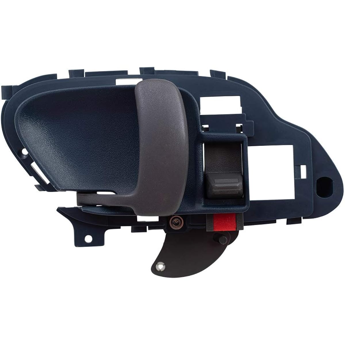 Inside the driver's seat blue door handle replacement Chevrolet GMC pickup truck 15708045