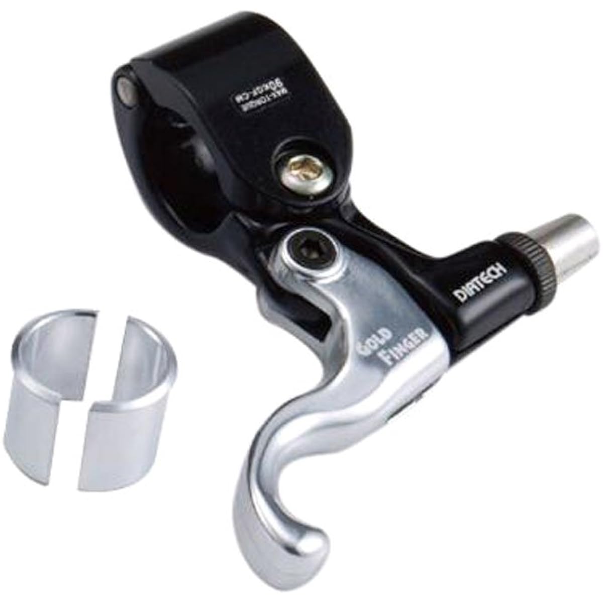 DIA-COMPE TECH99 GOLD FINGER Brake Lever One Side Right Lever 25.4/22.2 Black/Silver Lever 98T99DSASR
