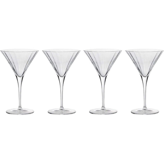 Luigi Bormioli Cocktail Glass Clear 260ml Martini LU29 Set of 4