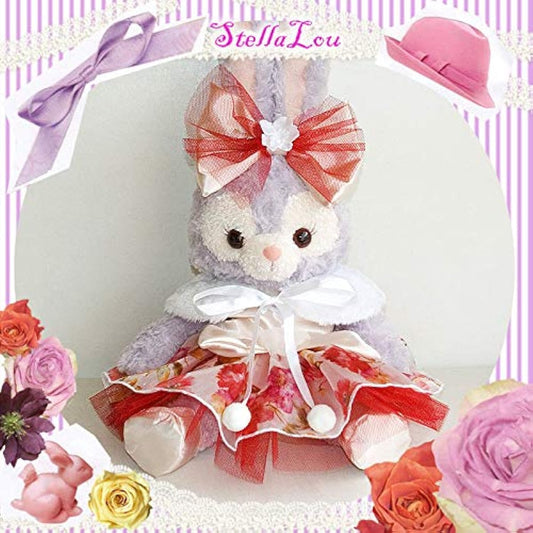 Stella Lou Costume Fluffy Tutu Dress Costume (Beige Flower) stella-wp23