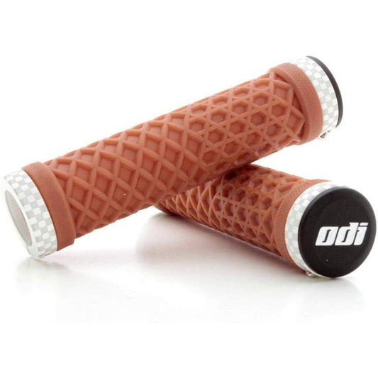 ODI Vans lock-on grip (without flange) -30mm-LTD rubber color: Brown D3OVNGR-W