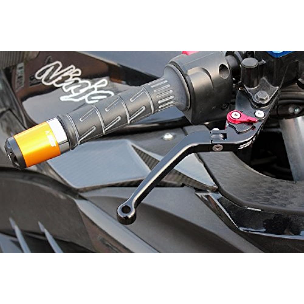 SSK Foldable Adjustable Lever Clutch & Brake Set Lever Body: Black Adjustment: Red (CB650F RC83)(CBR650F RC83)(NC750S RC88)(NC750X RC90) HO0406647-RD