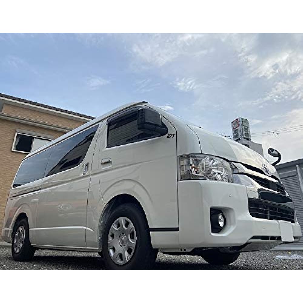 Type 6 Hiace Carbon Aero Door Mirror Cover with Mini Waist