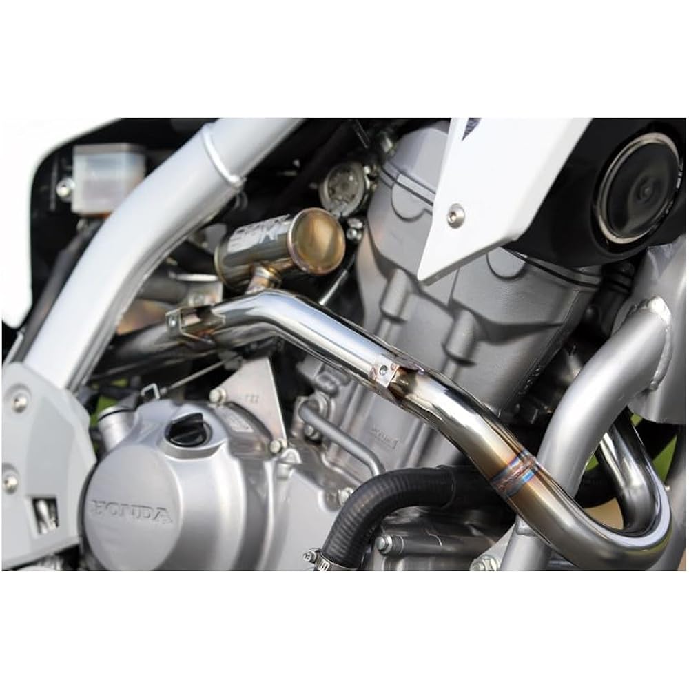 Special Parts Tadao (SP TADAO) POWER BOX Exhaust Pipe Stainless Steel Polished Finish CRF250M [MD38] CRF250L [MD38] CR2-PB-01