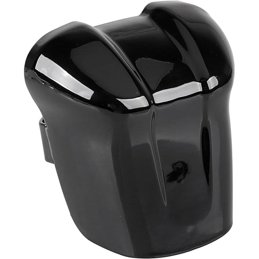 XMMT Vivid Black Waterfall Horn Cover Compatible with Harley Touring Electra Glide Street Glide Road Glide Ultra Classic 1995-2020