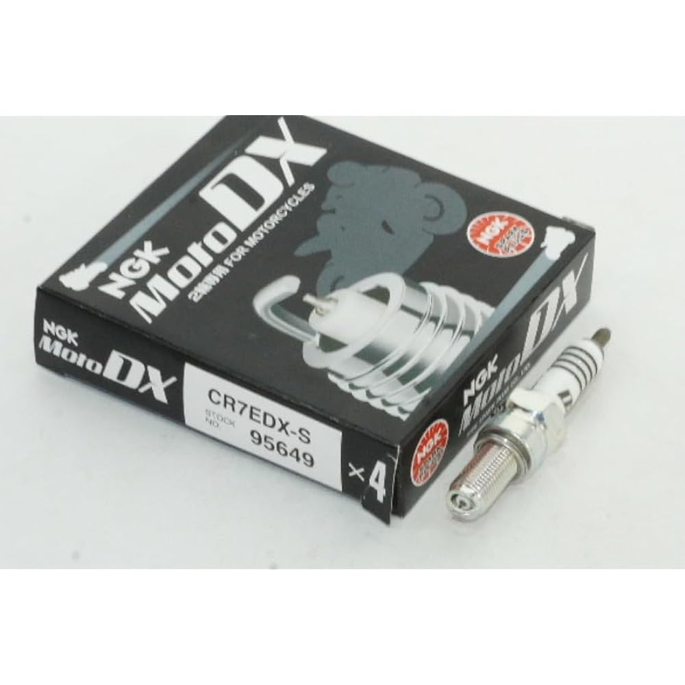 NGK CR7EDX-S 95649 Screw Type MotoDX Plug x 4, NSK Spark Plug 4X-1367