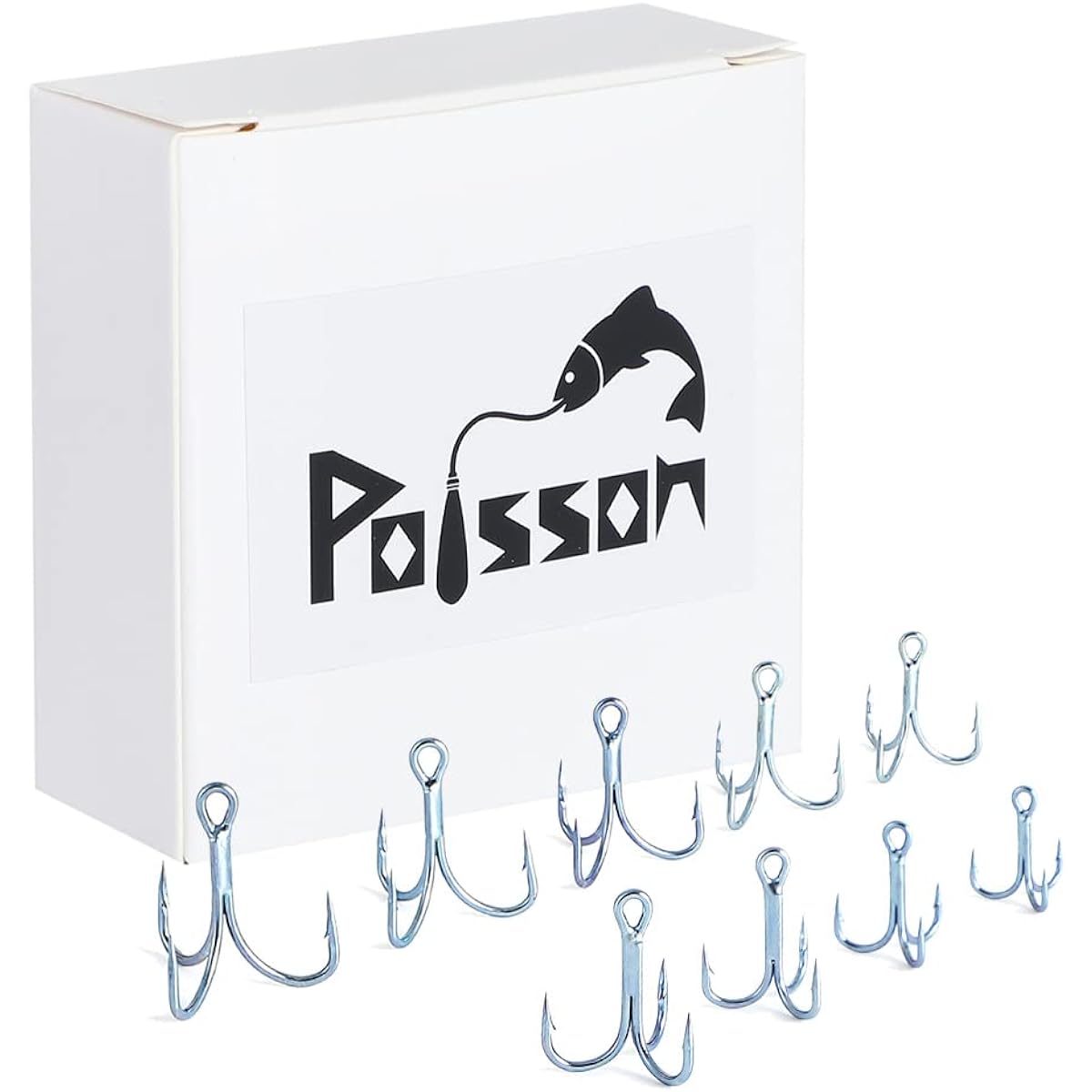 Poisson Salt Treble Hook Triple Hook MH Third party salt water immersion test conducted