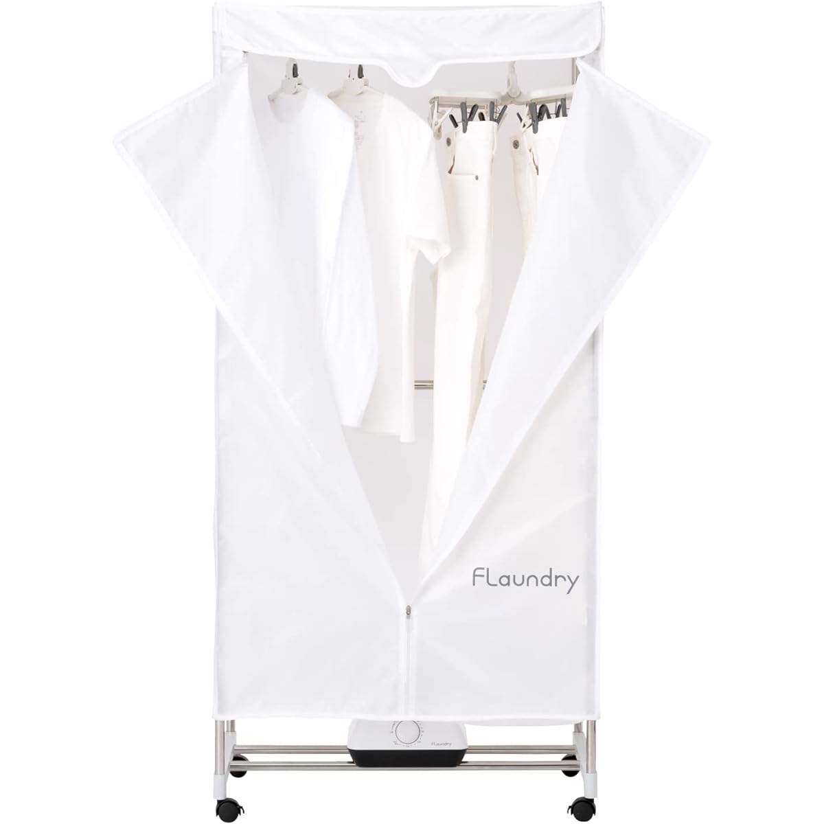 [Featured on TV] Daiya Clothes Dryer Indoor Drying Flaundry Clothes-Friendly Heater Dryer Width 72cm x Height 152cm x Depth 45cm Prevents Tangle and Wrinkle of Clothes Warm Air Disinfection Pollen Rainy Season 058126