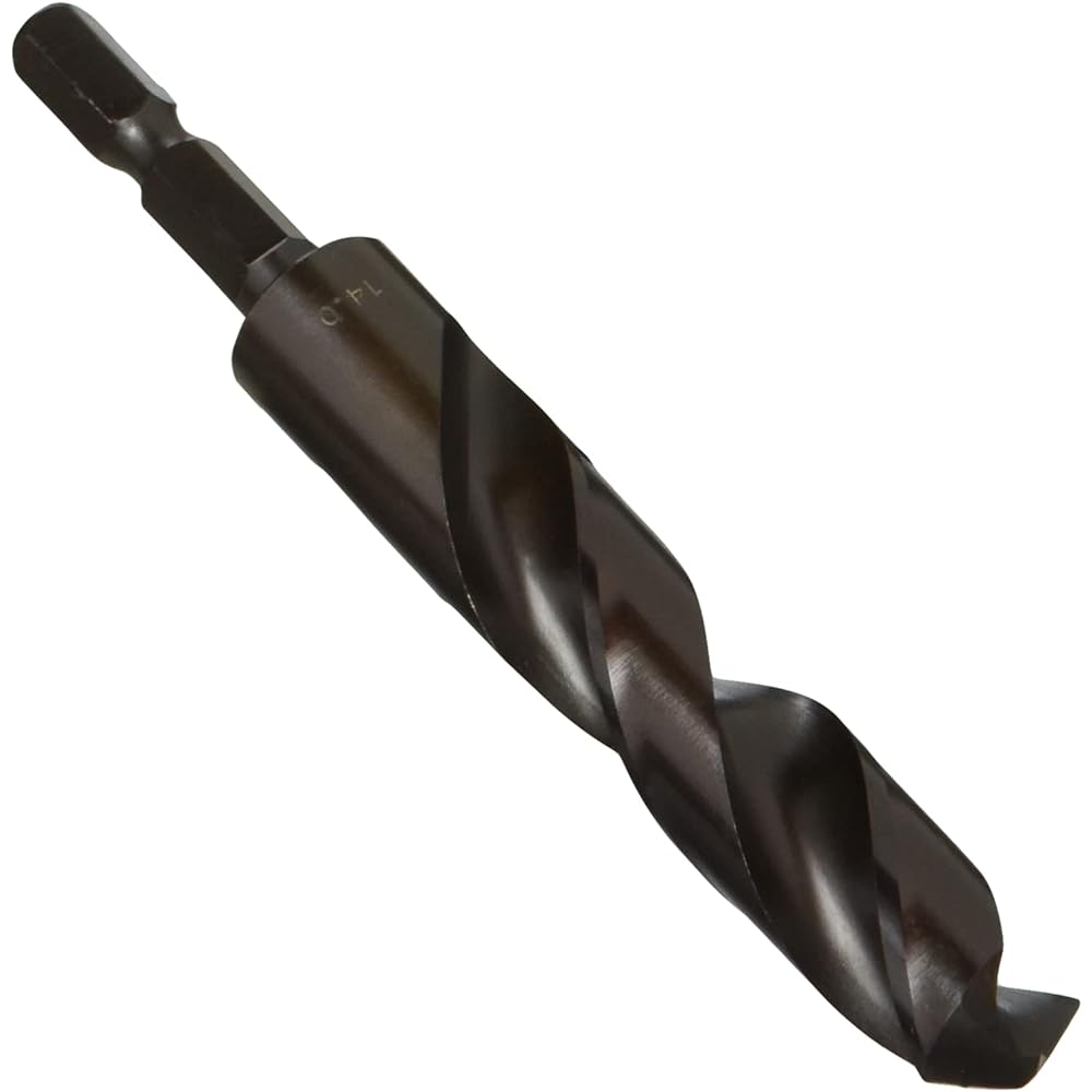 Light Seiki Super Hexagonal Shaft Ironwork Drill 14.0mm (Metal/Metalwork)