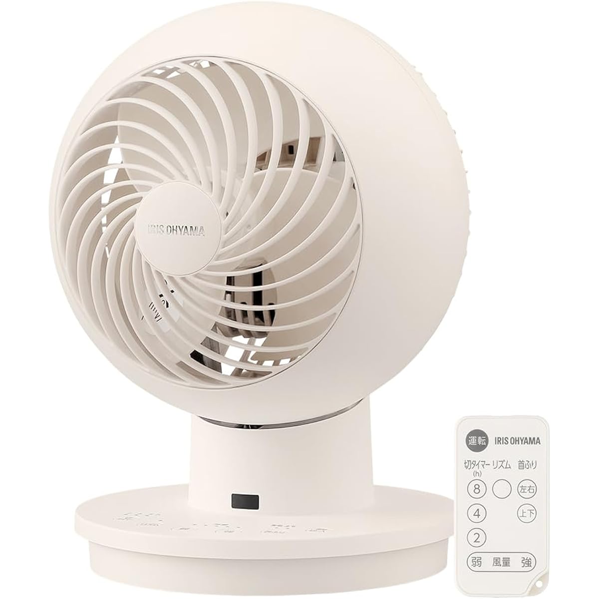 [Energy Saving Measures] Iris Ohyama Circulator Eye 18 Tatami Swinging Up and Down Swinging Left and Right Swinging with Remote Control Fan Air Circulation Energy Saving Energy Saving Tabletop Powerful Air Blower Compact Quiet Living Alone Room Drying PC