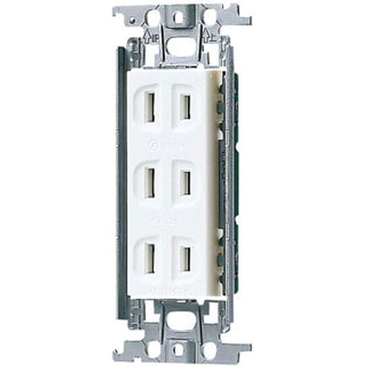 Panasonic Cosmo Series Wide 21 Embedded Triple Outlet White WTF13033WK 10 Pieces