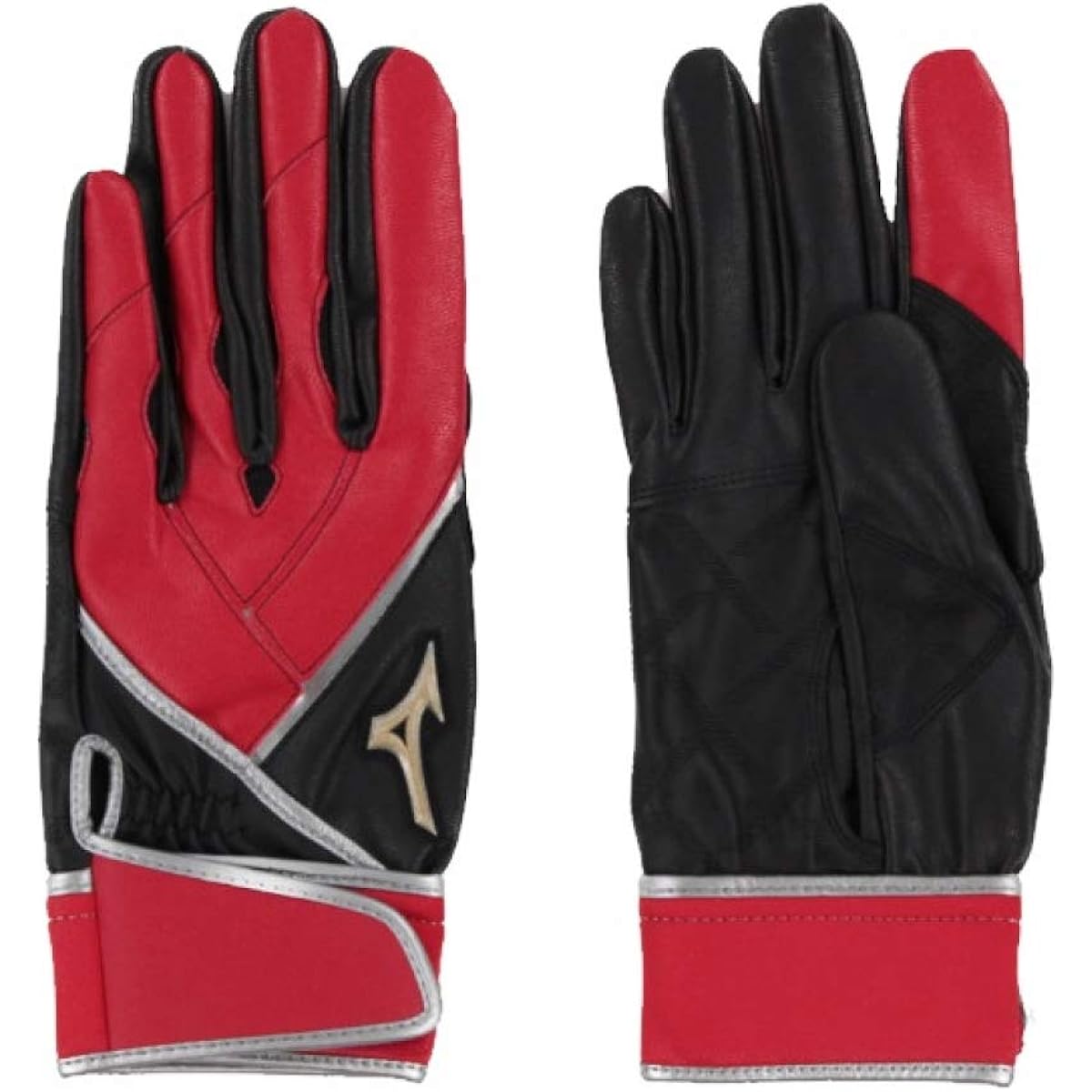 [MIZUNO] Unisex Global Elite ZeroSpace Two-handed 62 Baseball (62) Black x Red x Silver