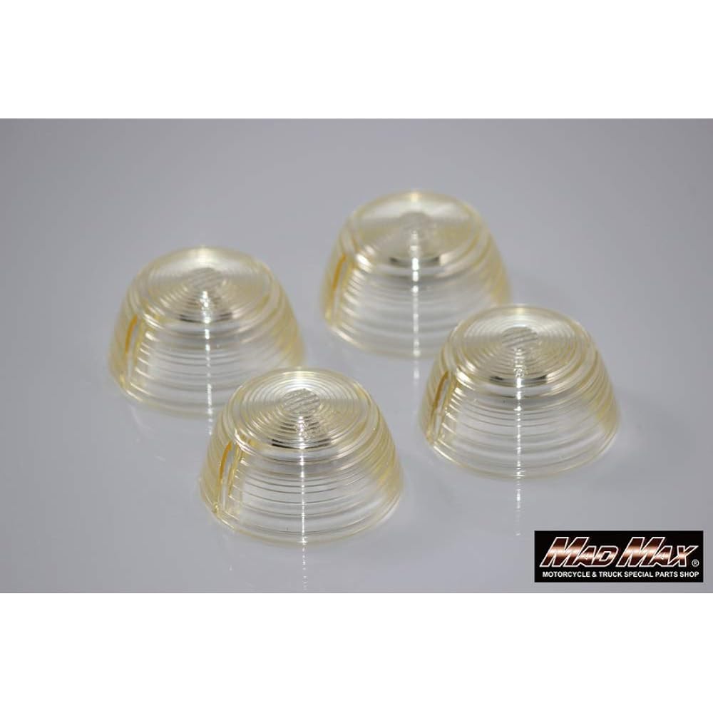 MADMAX Honda CB400F/CB750Four Yellowing Turn Signal Lens Set of 4