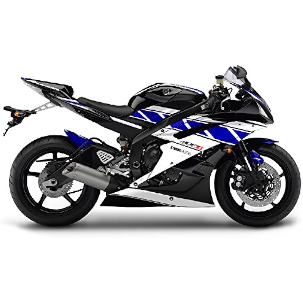 MDF Graphic Kit Undercover Set Strobe Model Blue YZF-R6(06-07) M07R6-D-BU-UN