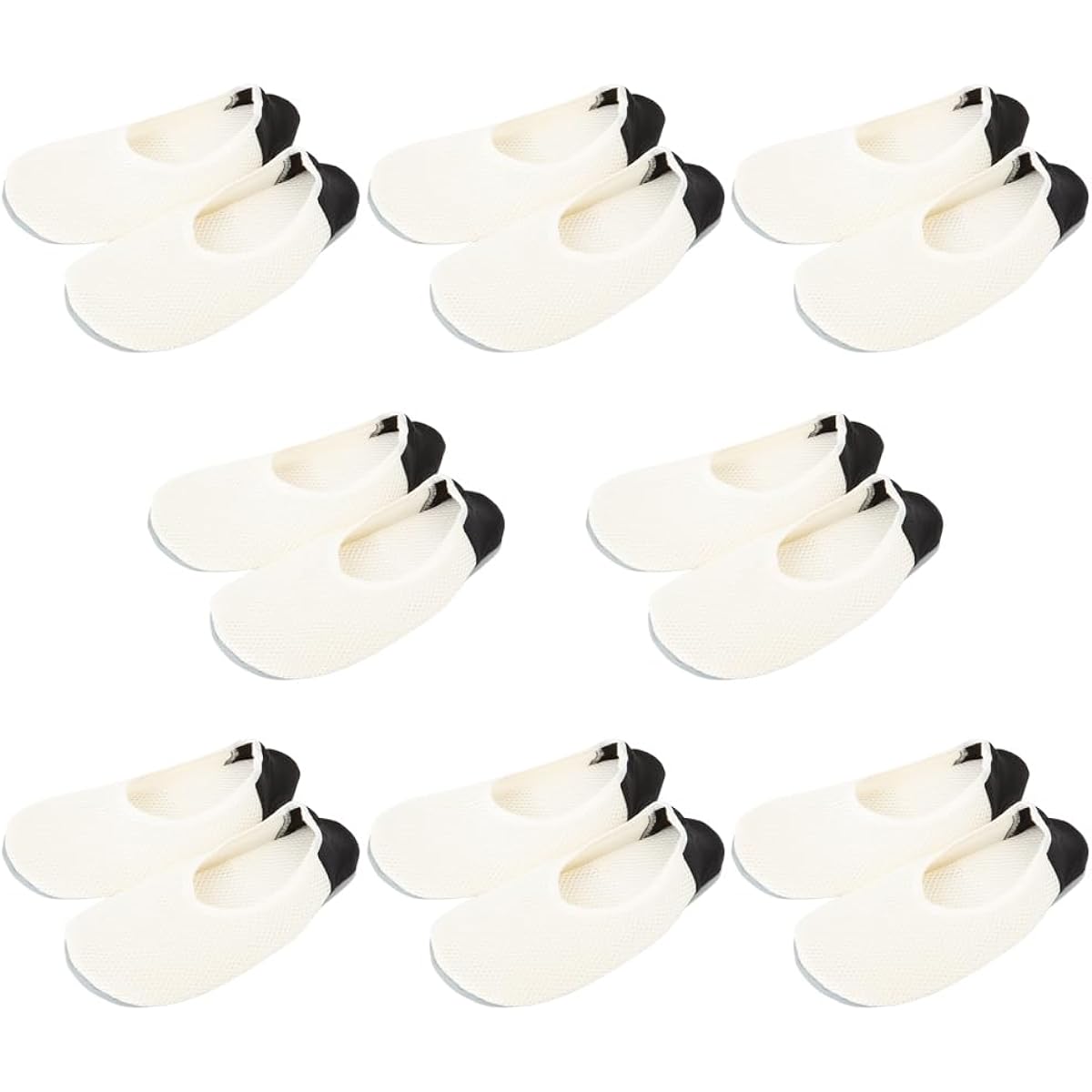 [Gunze] Home Slip-ons Home Collection (Set of 8 Pairs) Indoor Slippers Bulk Purchase Hospital School Facility