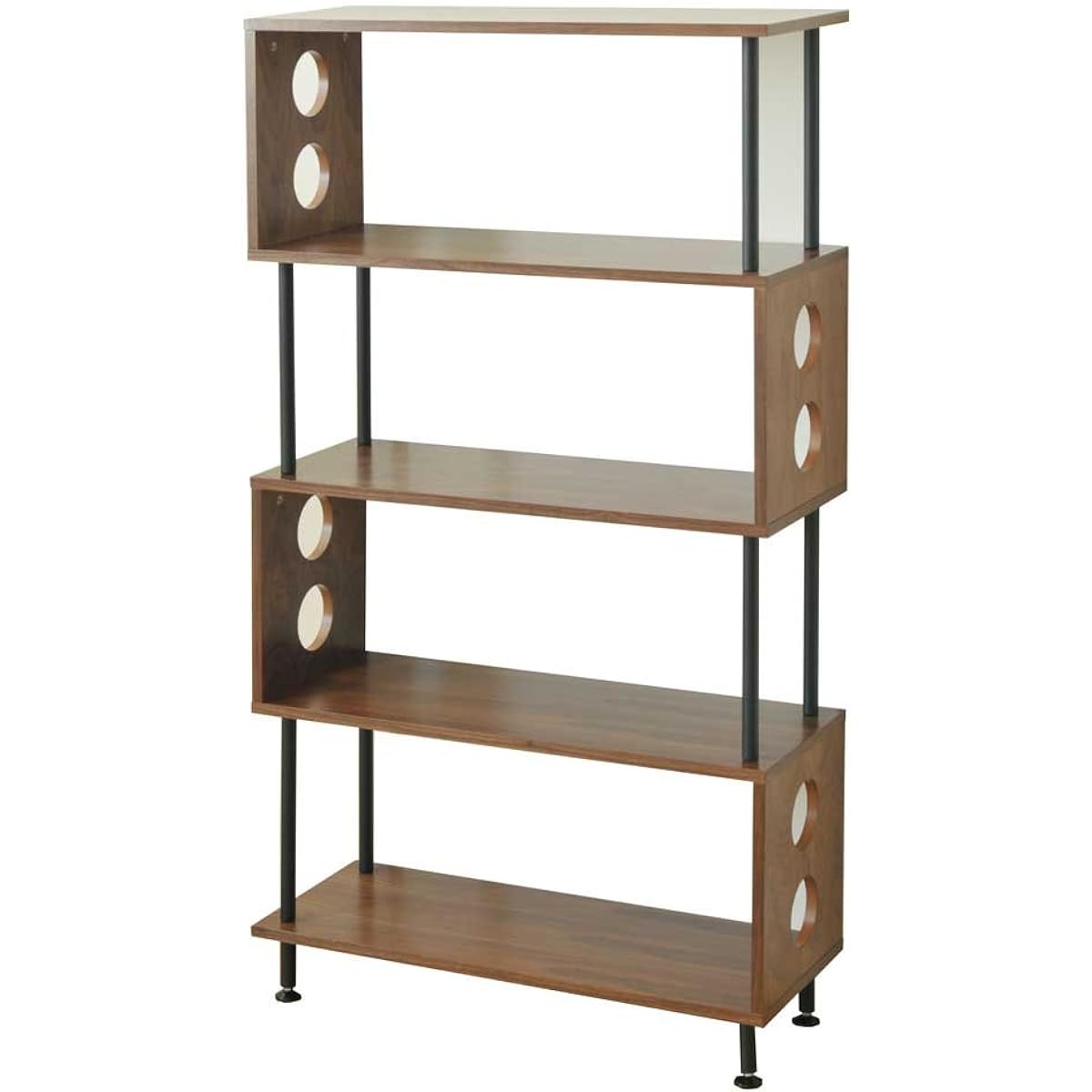 Avilight (Avilight) Walnut veneer 5-tier rack WTR-5TA