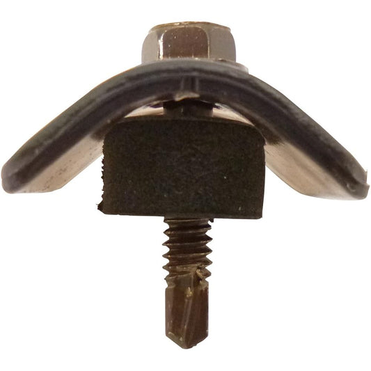 Yawata Neji Corrugated Plate Screw (Iron Base) Box of 100 Pieces 5 x 25 Bronze