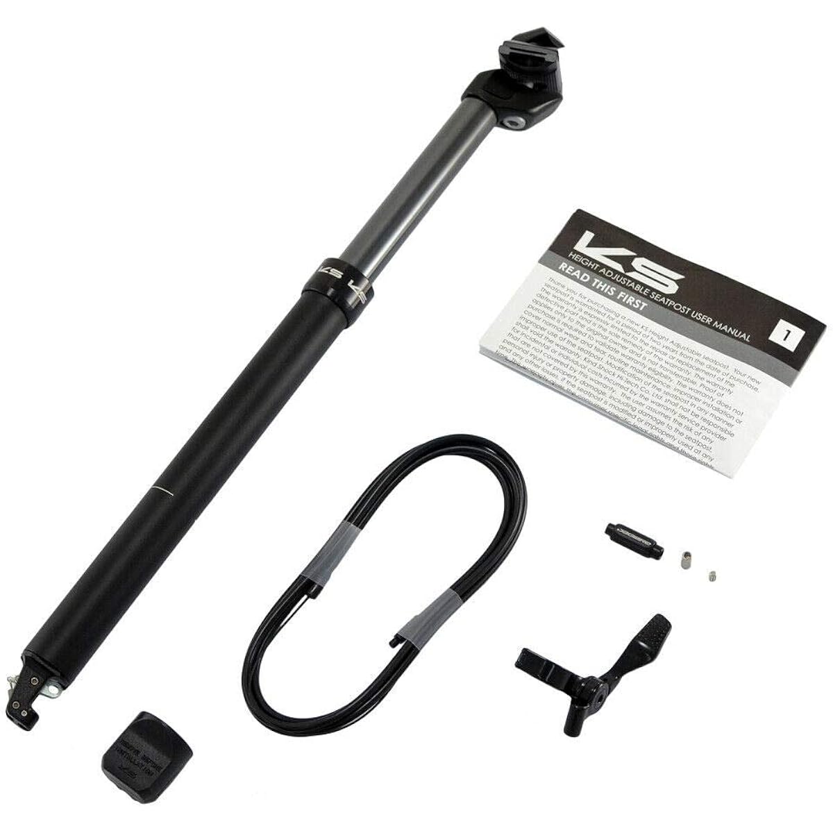 Kind Shock KS ETEN-I Road Version 27.2x445mm Remote Dropper Seatpost Travel 120mm, VH1993
