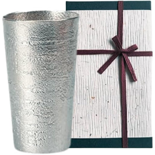 [Wrapping with Nousaku Japanese paper] Beer cup - Birch 270ml
